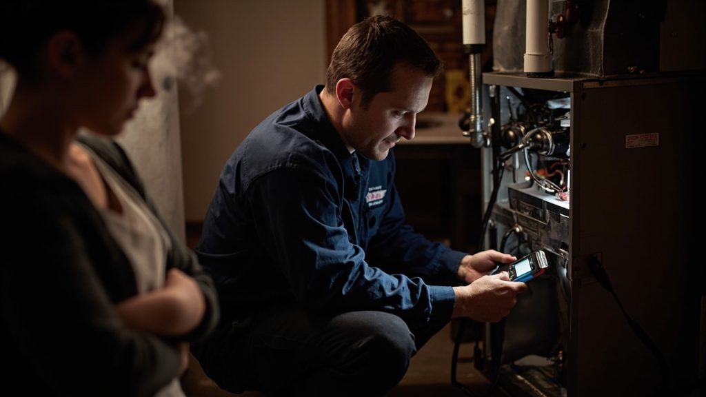 Furnace Blowing Cold Air in San Antonio TX 78207