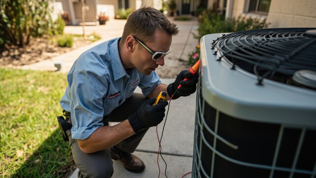 Outdoor Unit Not Spinning in San Antonio TX 78215
