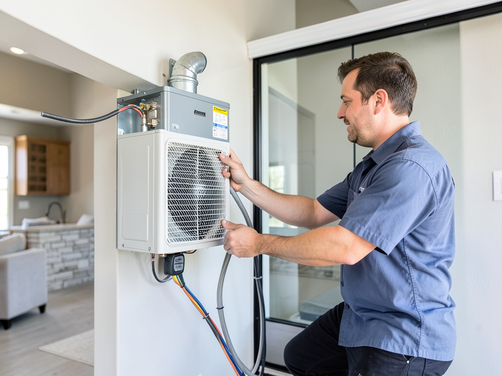 Energy efficient ac installation options for newer